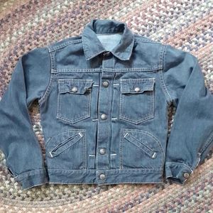 Vintage 50's JCP Co. RanchCraft kids denim jacket, kids size 7-8